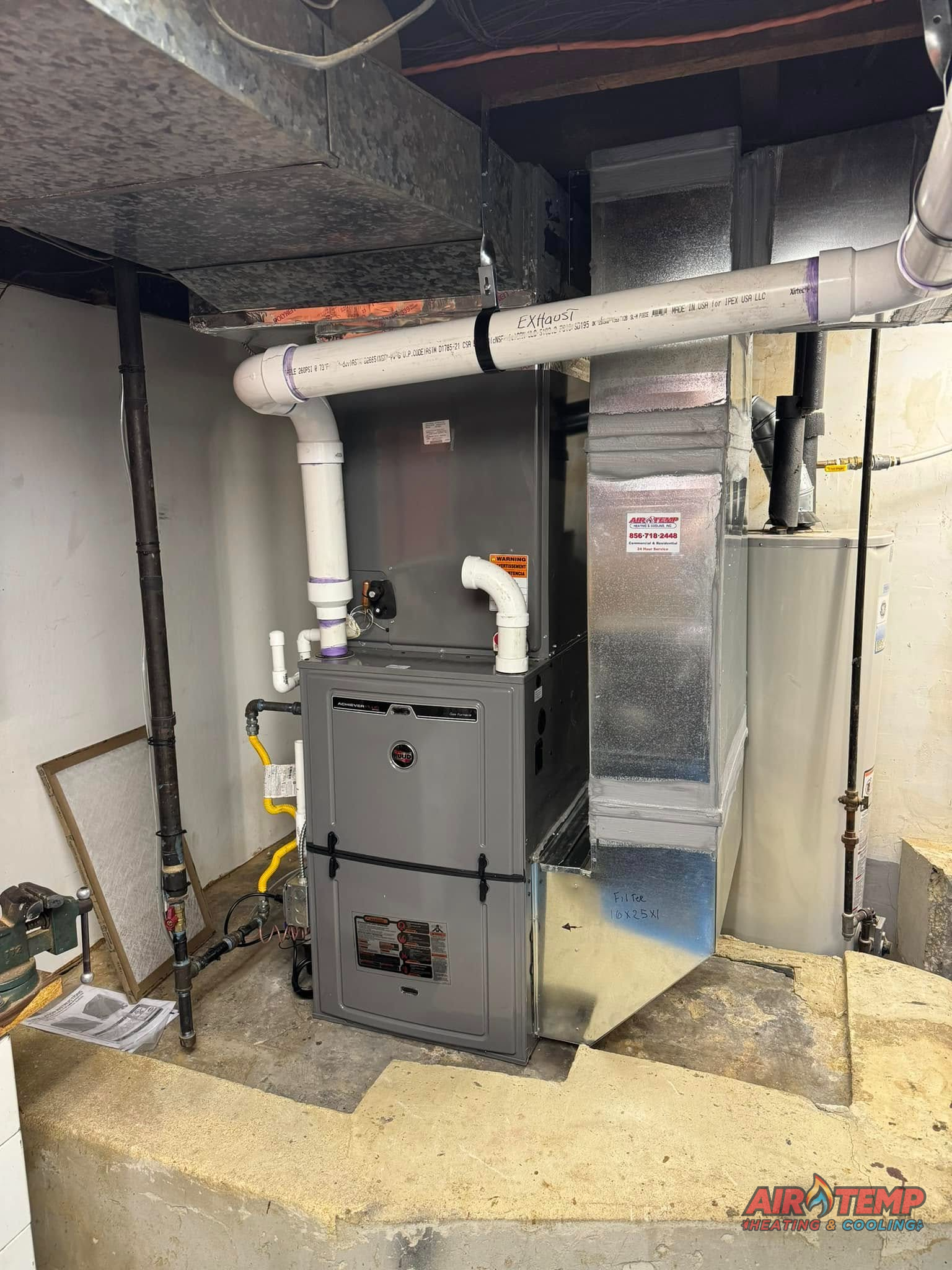 Air Temp furnace installation